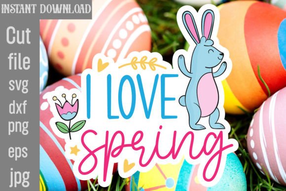 I Love Spring SVG Cut File: A Designer’s Review