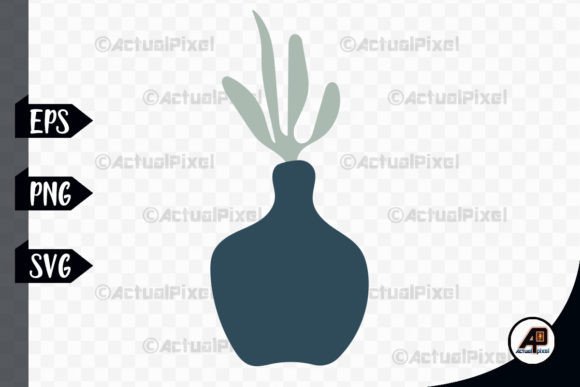 Review: Abstract Vase with Leaf SVG for Embroidery