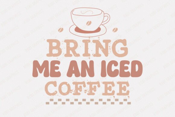 Review: Bring Me an Iced Coffee - Retro SVG for Embroidery