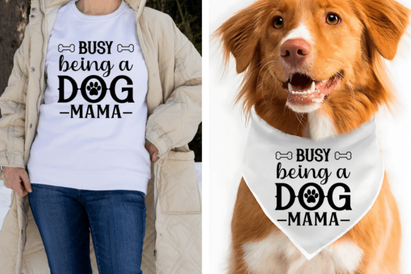Review: Busy Being a Dog Mama Embroidery Design