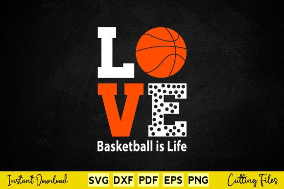 Review: Funny Love Basketball is Life Svg for Embroidery
