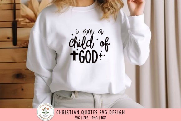 Review: I Am a Child of God Christian SVG