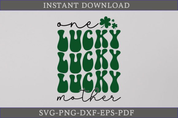 Review: One Lucky Mother Retro Gift Shirt SVG