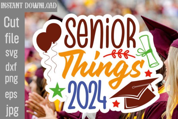 Reviewing Senior Things 2024 SVG for Embroidery