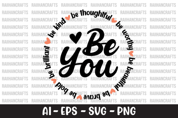Reviewing the Be You Kind Thoughtful Worthy Beave SVG