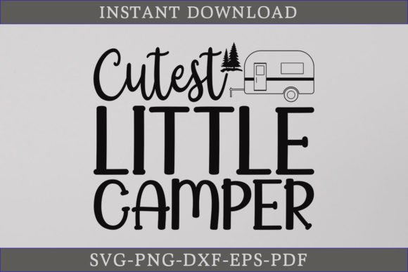 Reviewing the Cutest Little Camper Shirt Camping SVG